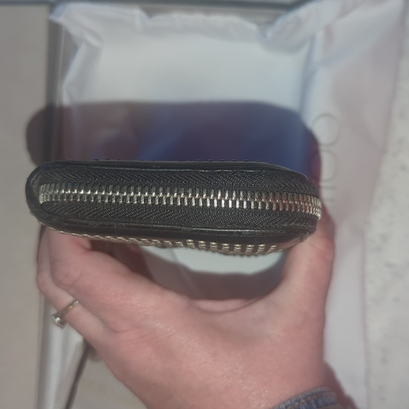 Jimmy Choo Black Wallet with Star Studs Box And Dust Bag Included - Picture 3 of 14
